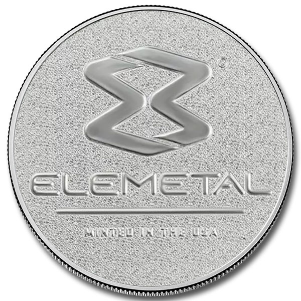 1 oz Elemetal Silver Round