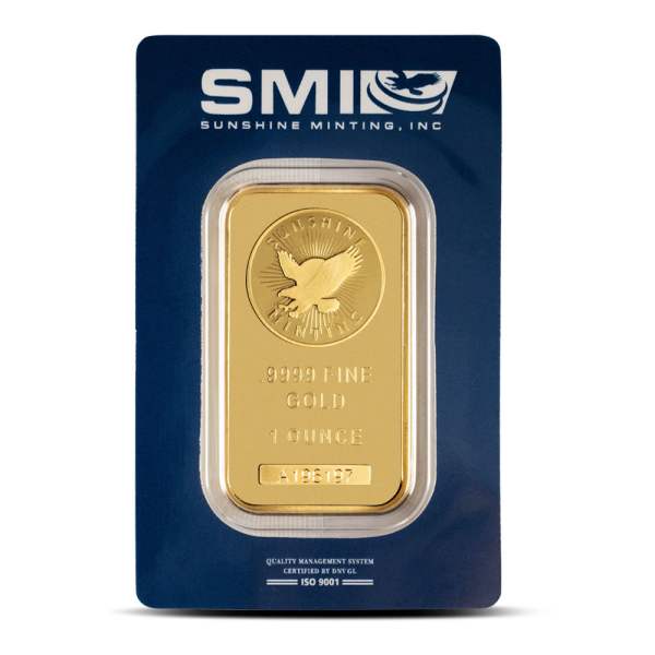 1 oz Sunshine Minting Gold Bar