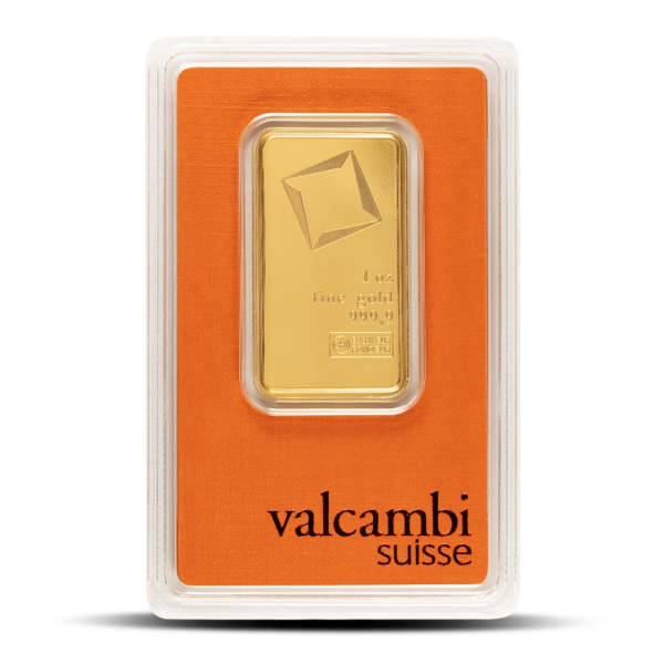1 oz Valcambi Gold Bar