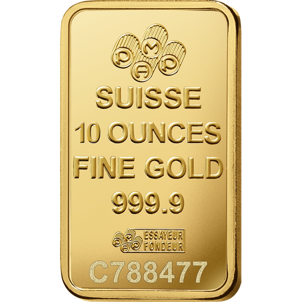 10 oz Gold Bar (Any Generic Brands)
