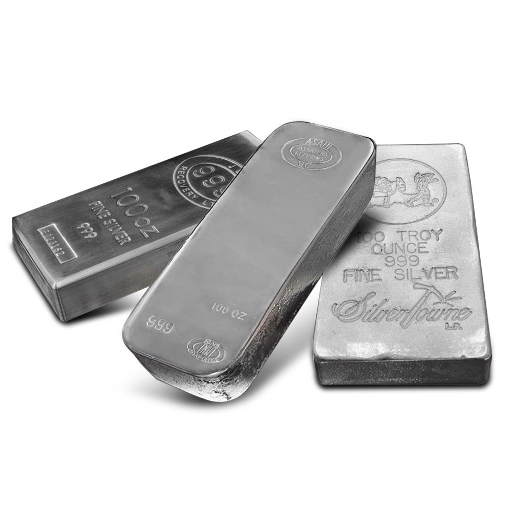 100 oz Silver Bar
