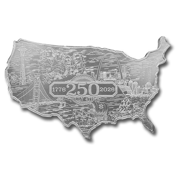 5 oz Silver Bar (USA 250th Limited Edition)